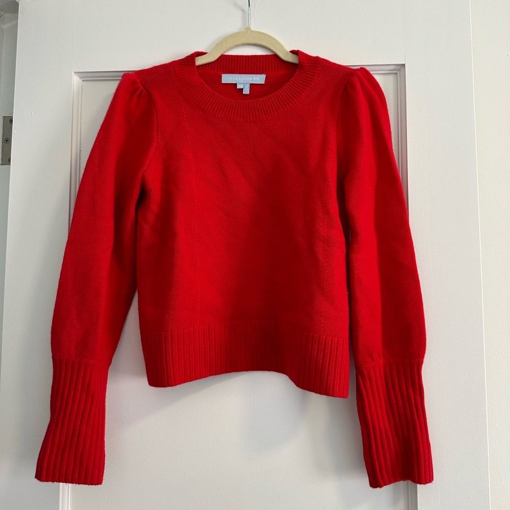 Hill house red Sylvie sweater. Size xs